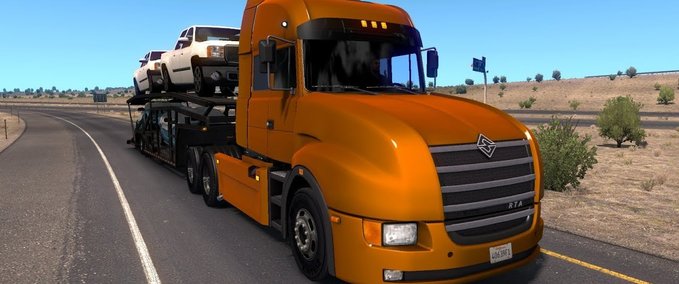 Trucks [ATS] Ural 6464 + Interieur (1.40.x)  American Truck Simulator mod