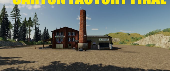 Platzierbare Objekte KARTON PRODUCTION Landwirtschafts Simulator mod