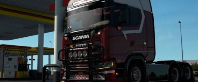 Trucks Scania NG Hypro Frontschutzbügel Eurotruck Simulator mod