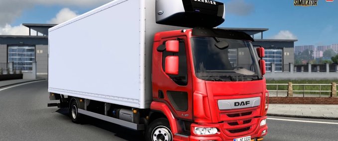 Trucks DAF LF 2017 Day Cab LKW + Interieur v1.0 (1.40.x) Eurotruck Simulator mod