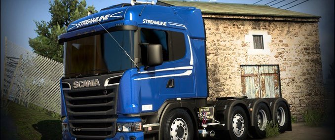 Trucks SCANIA STREAMLINE 8X4 BRASIL EDITION (1.40.X) Eurotruck Simulator mod