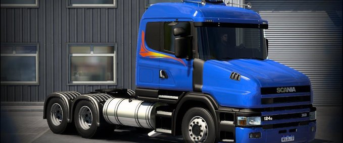 Trucks SCANIA 124G 380 1.40.X Eurotruck Simulator mod