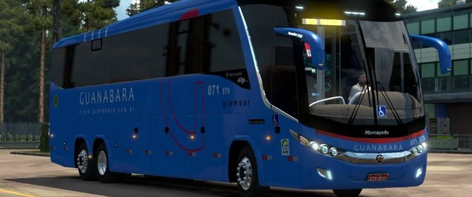 Trucks MB G7 1200 Bus mit Türanimation [1.39 - 1.40] Eurotruck Simulator mod