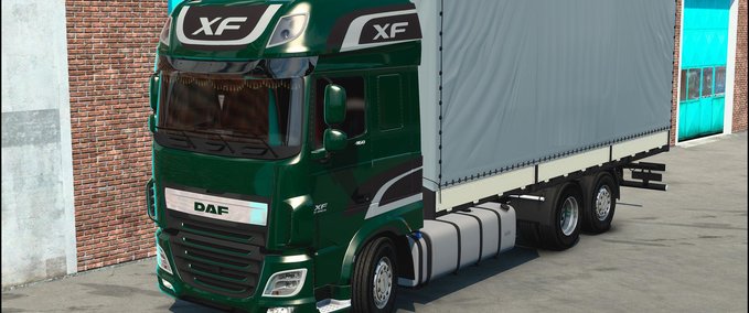 Trucks DAF XF 116 MEGAMOD [1.40] Eurotruck Simulator mod