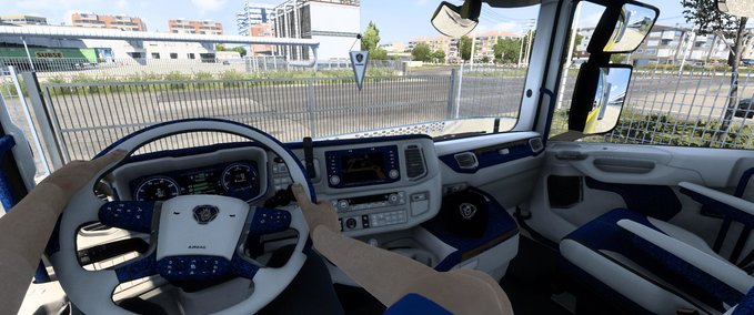 Trucks Scania Next Gen Lux Interior - fixed - 1.40 Eurotruck Simulator mod