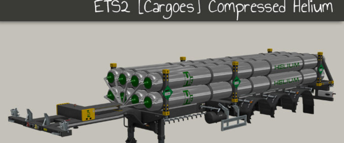 Trailer Cargo Trailer Compressed Helium (1.39 - 1.40) Eurotruck Simulator mod