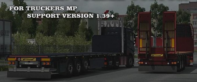 Trailer Anhänger Modifizieren [MP] 1.39 Eurotruck Simulator mod
