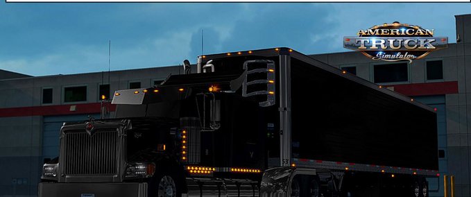 Trucks [ATS] Black Lord International 9900i (1.39) American Truck Simulator mod
