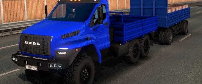 Trucks Ural Next Update (mit Cargo Chassis) [1.39] Eurotruck Simulator mod