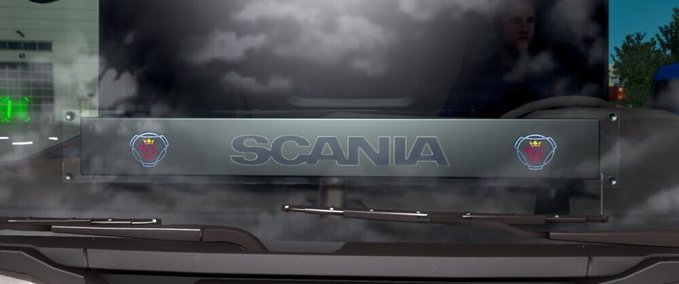 Trucks Scania Windschutzscheibentafel [1.40] Eurotruck Simulator mod