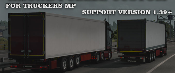 Trailer Krone Puzzle Custom für TruckersMP Eurotruck Simulator mod