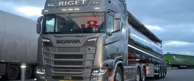 Trucks Scania S&R 2016 Openpipe | 1.40 Eurotruck Simulator mod
