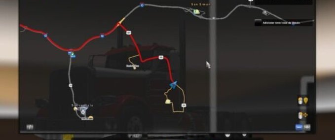 Maps US 191 Southern Arizona [1.40] American Truck Simulator mod