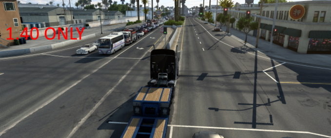 Trucks VERKEHRSAUFKOMMEN MOD VON TRAINGUY [1.40] American Truck Simulator mod