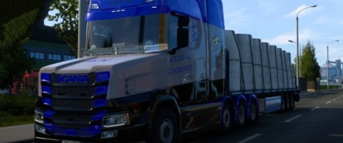 Trucks SCANIA NG TCAB SCS BASE [1.40] Eurotruck Simulator mod