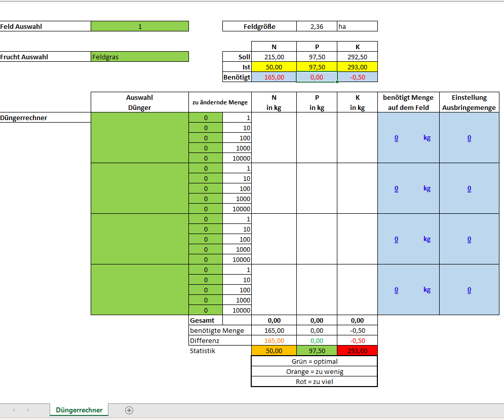 Fertilizer calculator - Thumbnail 1