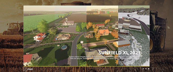 4fach Maps SunField2021 // 4-fach Landwirtschafts Simulator mod