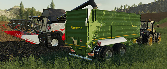 Anhänger Fortuna FTM 200 / 7.5 Landwirtschafts Simulator mod