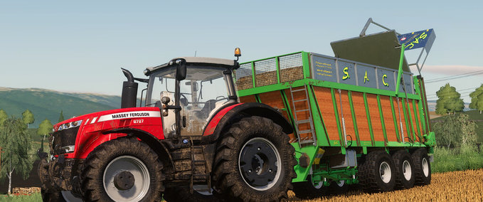 Miststreuer Sac S780H Landwirtschafts Simulator mod