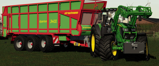 Anhänger Aperion3401 Landwirtschafts Simulator mod