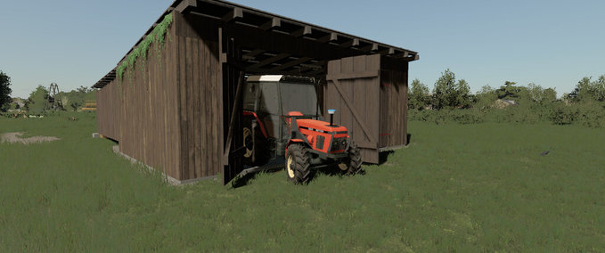 Objects Wood Garage Farming Simulator mod