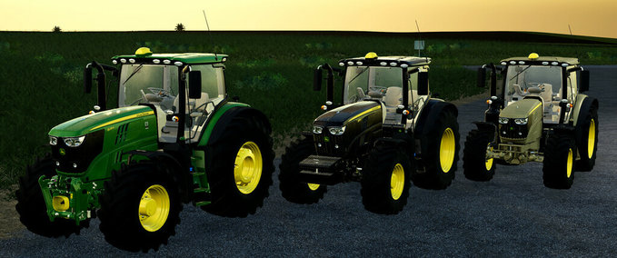 Traktoren John Deere 6R Series Landwirtschafts Simulator mod