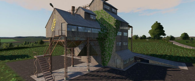 Gebäude Getreide-Elevator Landwirtschafts Simulator mod