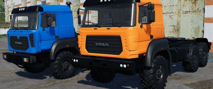 Trucks Ural-6370K Farming Simulator mod