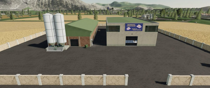 Gebäude Gewebe-Fabrik Landwirtschafts Simulator mod
