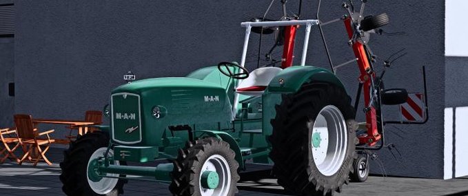 Traktoren M.A.N 4P1 Landwirtschafts Simulator mod