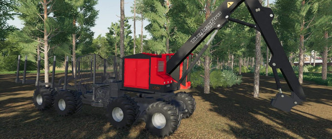 Anbaugeräte Timber Pro Forwarder Landwirtschafts Simulator mod