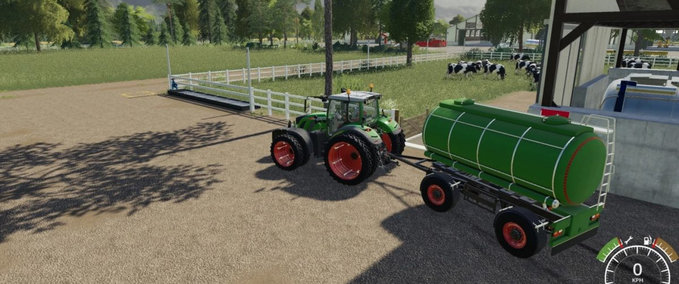 Anhänger MKS 8HC Tankwagen Landwirtschafts Simulator mod