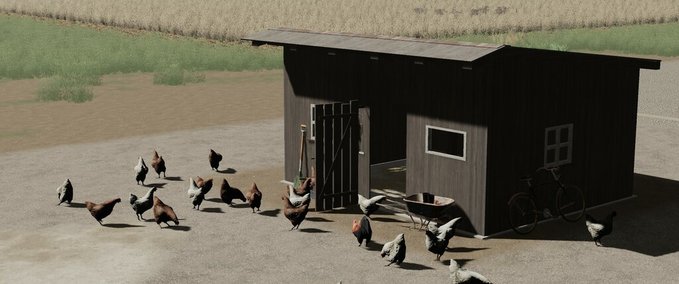 Gebäude Hühnerstall Landwirtschafts Simulator mod