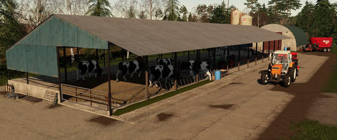 Gebäude Kuhfarm-Pack Landwirtschafts Simulator mod