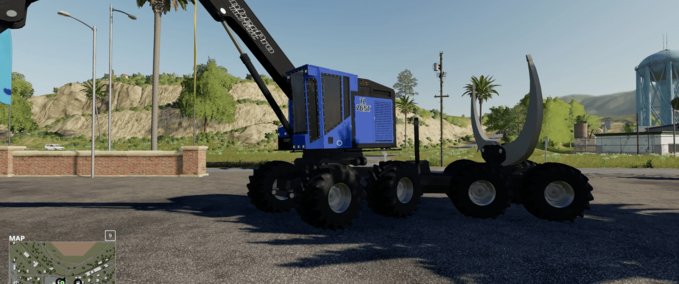 Selbstfahrer Timberpro Clambunk Landwirtschafts Simulator mod