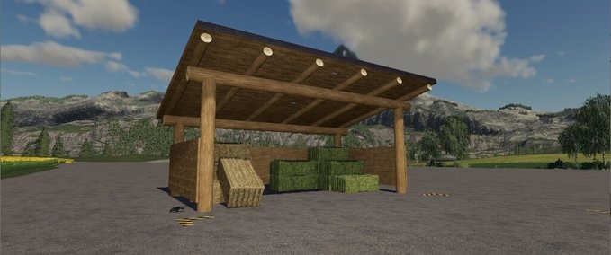 Buildings Mini Log Barn Farming Simulator mod