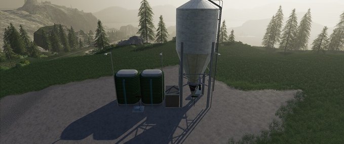 Gebäude Flüssigkeitsabscheider Für Gärreste Landwirtschafts Simulator mod