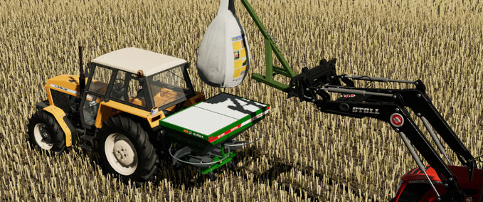 Frontlader Eigenbau BigBag Heber Landwirtschafts Simulator mod