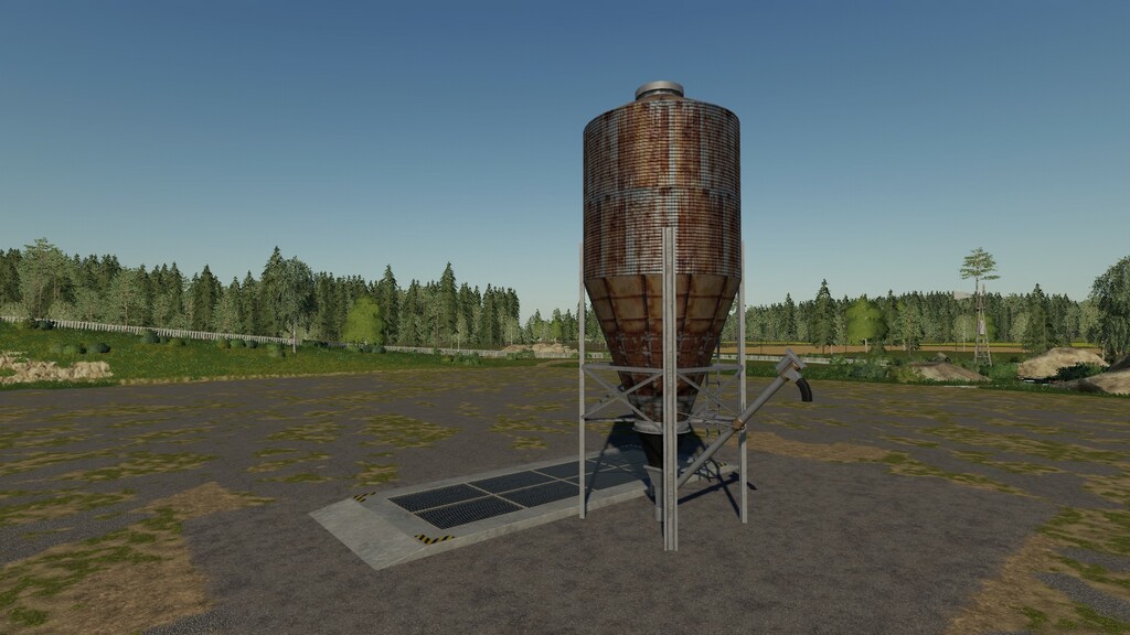 Multifrucht Silo Im Rostigen Stil - Thumbnail 1