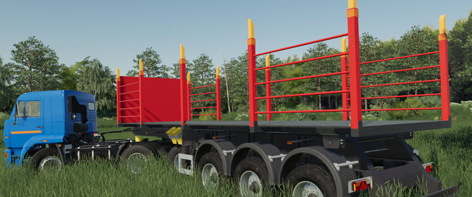 Nefaz 9509 Logging Truck Mod Image