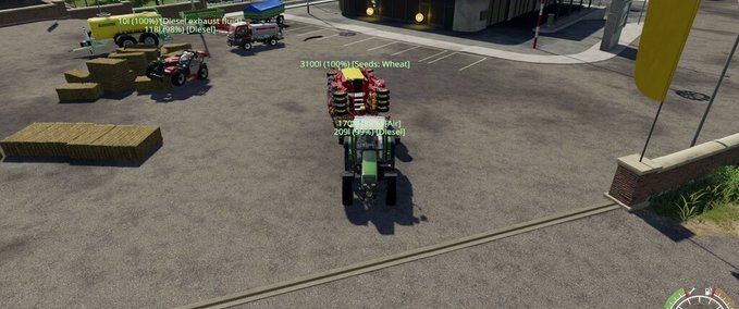 Scripte Fillable Vehicle Info Landwirtschafts Simulator mod
