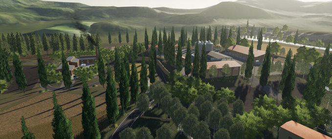Maps Hills Of Italy Landwirtschafts Simulator mod