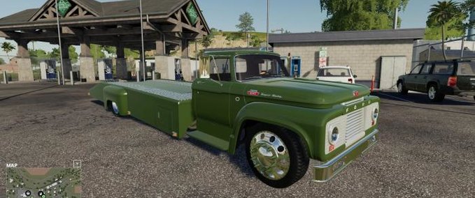 PKWs Ford F750 Landwirtschafts Simulator mod