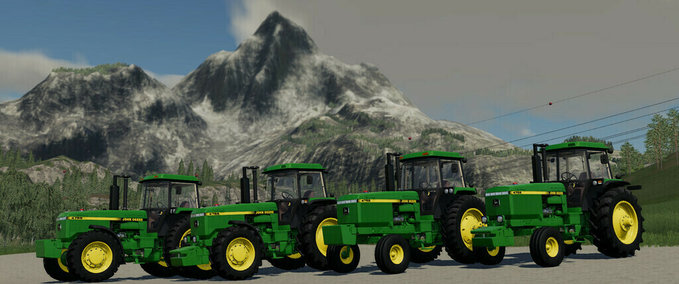 Traktoren John Deere 4755-4955 Landwirtschafts Simulator mod