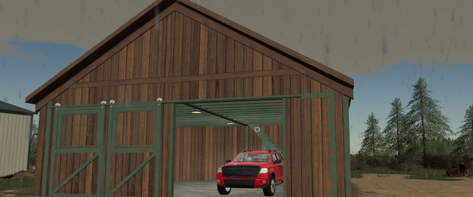 Gebäude Scheunen Aus Holz Landwirtschafts Simulator mod