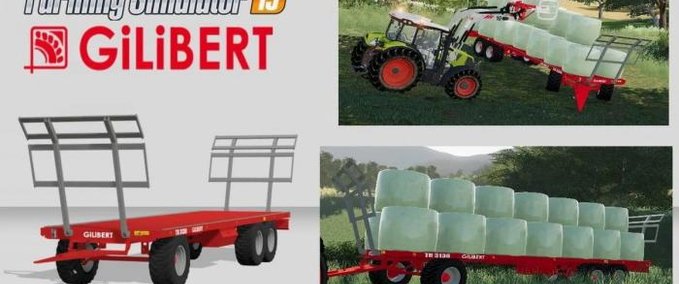 Anhänger Gilibert TR 3130 (Autoload) Landwirtschafts Simulator mod