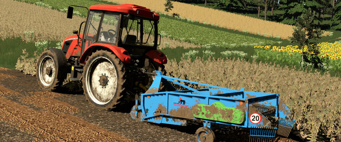 Anbaugeräte KFMR Krukowiak Pyrus Z653 Landwirtschafts Simulator mod