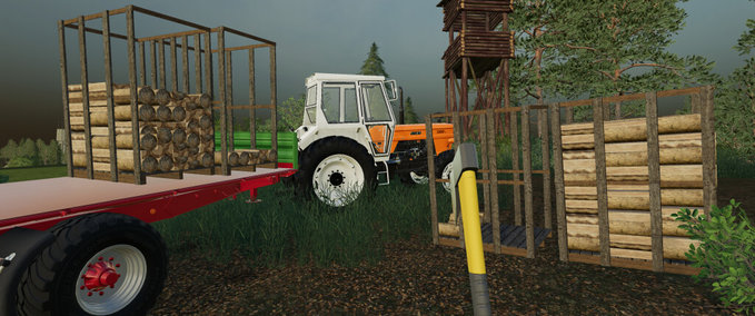 Anbaugeräte Brennholz Landwirtschafts Simulator mod