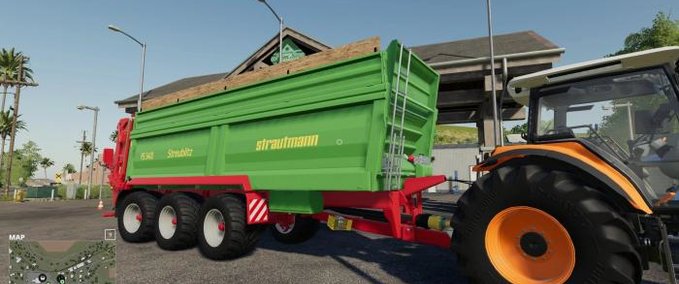 Anhänger Strautmann PS3401 Landwirtschafts Simulator mod