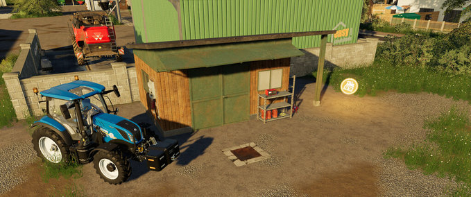 Gebäude Werkstatt Landwirtschafts Simulator mod